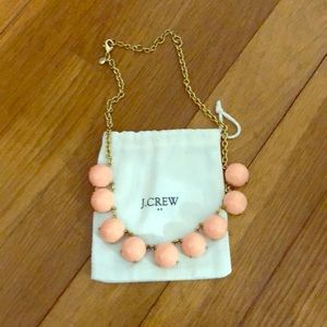 Pink bauble necklace from j crew